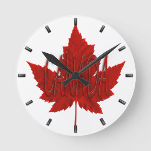 Redondo Relógio Legal do Canadá, Souvenir Wall Clocks - 