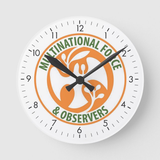 Redondo Relógio MFO (Frente)