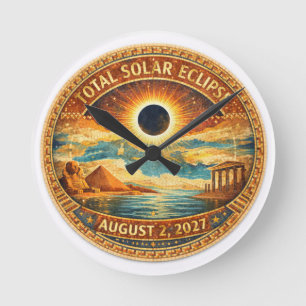 Redondo Relógio Mosaic Style 2027 Eclipse