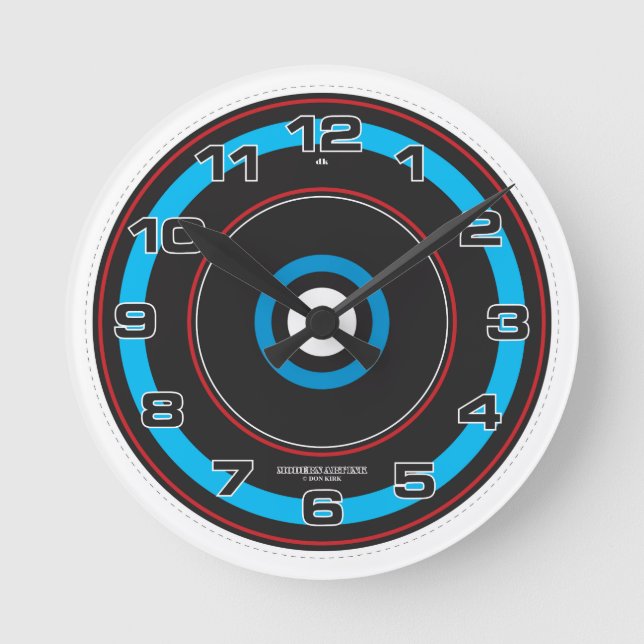 REDONDO RELÓGIO SPEEDOMETER (Frente)