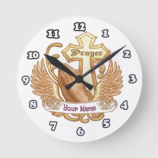 Redondo Rezar Sempre Relógio (Frente)