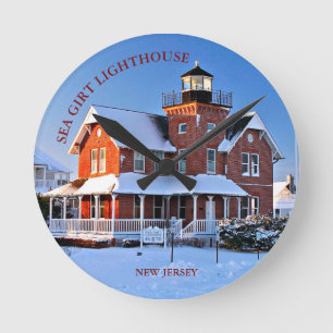 Redondo Sea Girt Lighthouse, Relógio de Muro em Nova Jerse