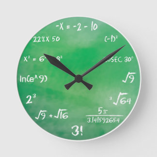 Redondo Teste de Matemática - Relógio Sheldon Cooper