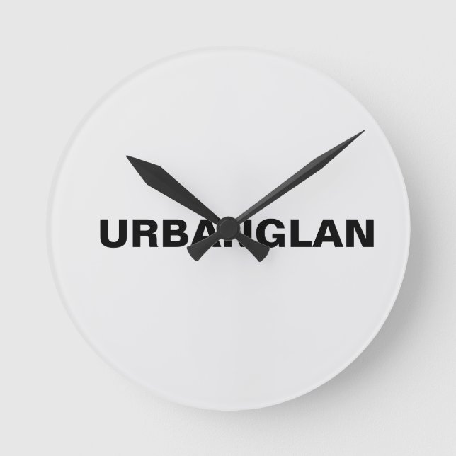 Redondo Um relógio de na moda com design URBANGLAN (Frente)