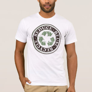 REDUZA O T-SHIRT DO RECICLAR REUSAR