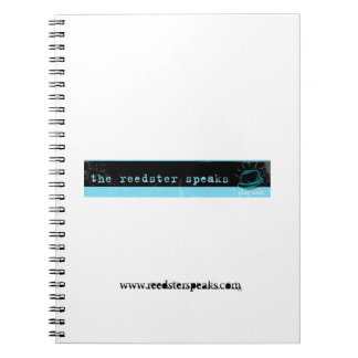 Reedster fala o caderno espiral
