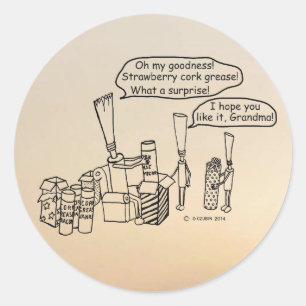 Reedz oferece adesivo redondo clássico