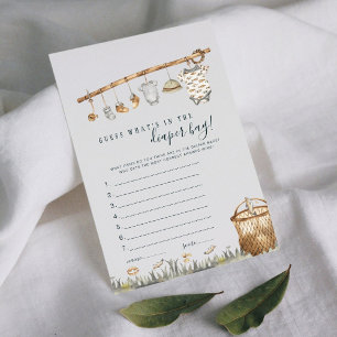 Reel Divertido Pescar Adivinha O que há na Fralda?