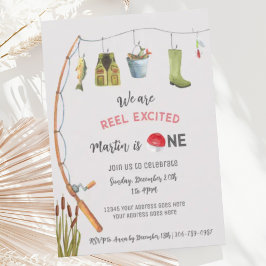 Reel Excitou A Pesca No Primeiro Convite De Aniver