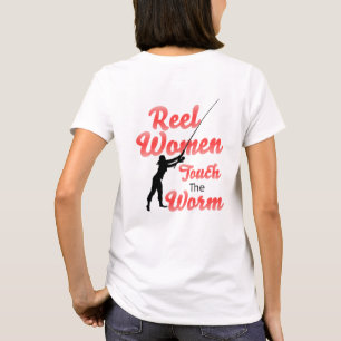 Reel Women Toca O Verme Pesonalize NAME T-Shirt