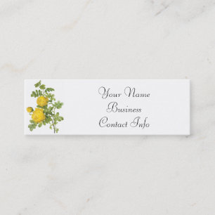 Refazer Cartões de visitas Personalizados de Rosas