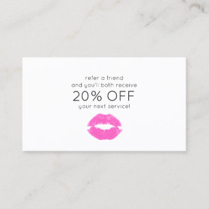 Referência de cliente de Beleza de Beijo Bipstick