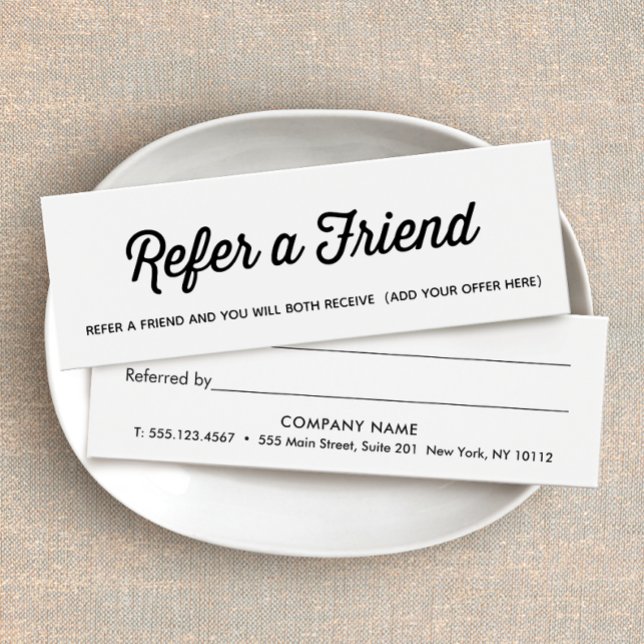 Referência simples de cliente preto e branco (Criador carregado)