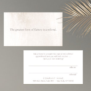 Referência Simples de Fidelidade do Cliente Elegan