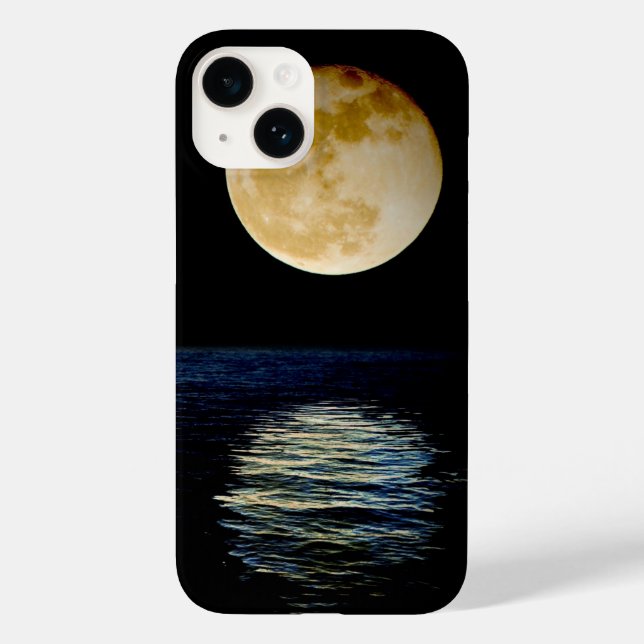 Refletimento de Luna, Superluna Noite Superd'Água. (Verso)