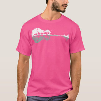 Reflexão sobre Natureza Guitarra Camisa Banda Pres