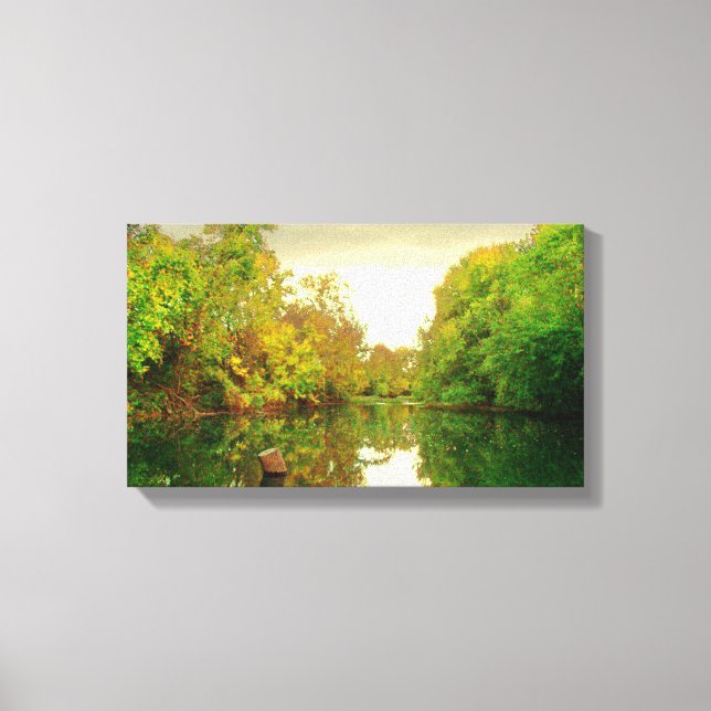 Reflexões 3 sobre Canvas (Frente)