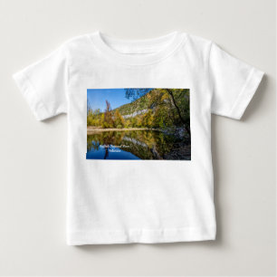 Reflexões De Queda De T-shirt Do Rio Buffalo