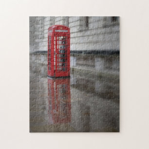 Reflexões em uma Red Phone Box - Quebra-cabeça de 