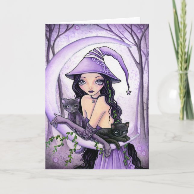 Reflexões enevoadas - cartão vazio (Frente)