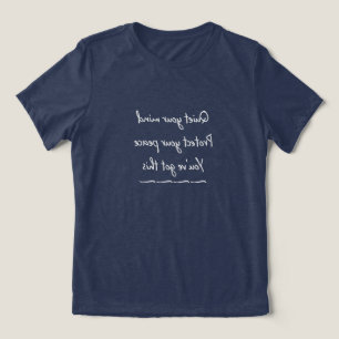 Reflexões mais tamanho T-Shirt