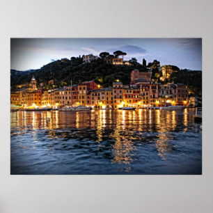 Reflexões sobre o Portofino, Poster de Itália