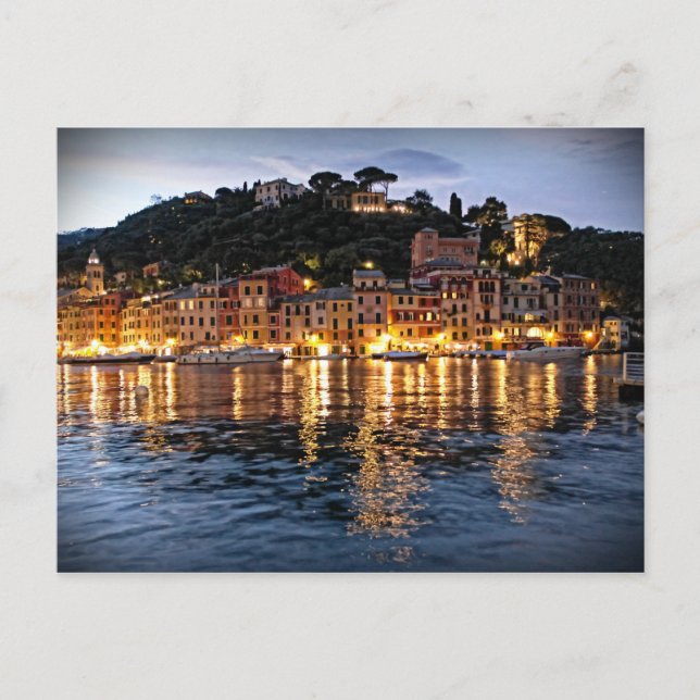 Reflexões sobre Portofino, Cartão Postal Italia (Frente)