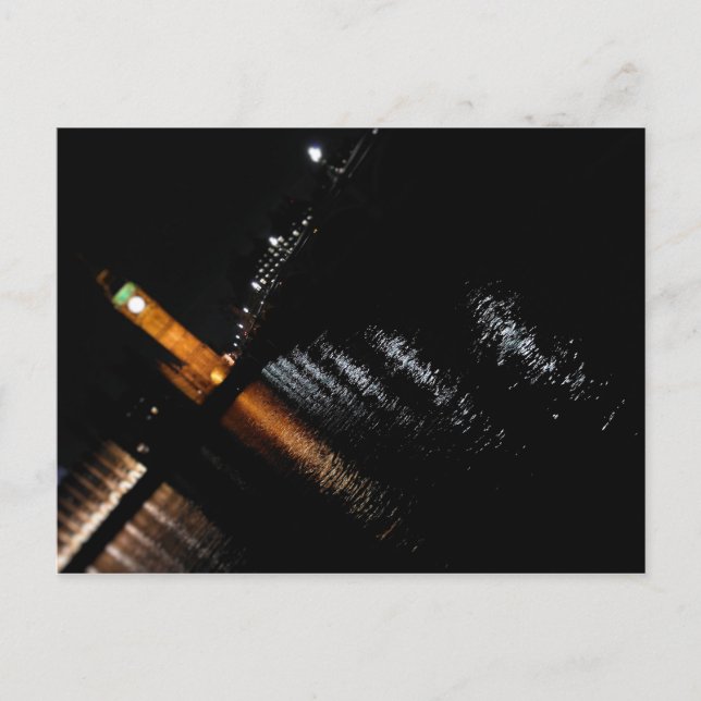 Reflexos do Big Ben - Cartão Postal de Londres (Frente)