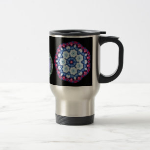 refrigere a caneca de viagem cor-de-rosa azul do
