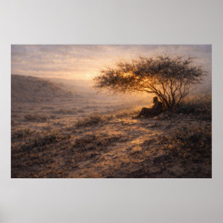 Refúgio e Força | Arte Paisagística | Poster