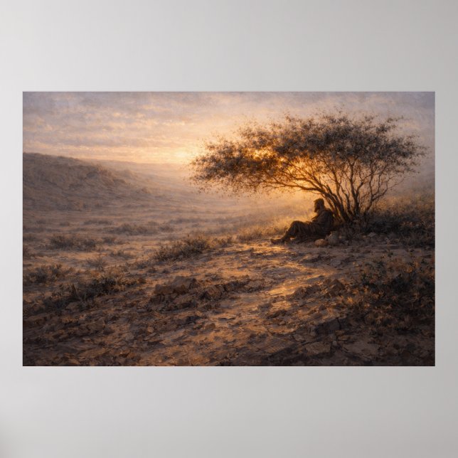 Refúgio e Força | Arte Paisagística | Poster (Frente)