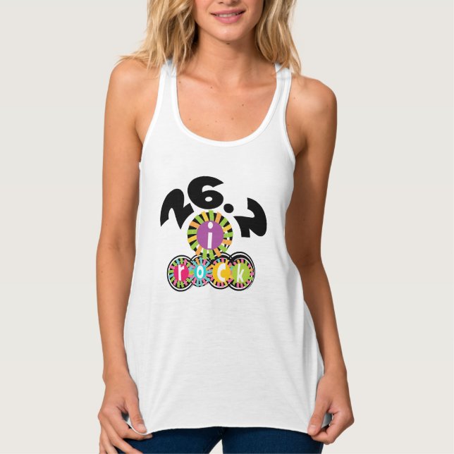 Regata 26.2 I Rock T-shirts (Frente)