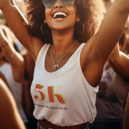 Regata 5k Race Executando Celebração Amarelo Negrito Text