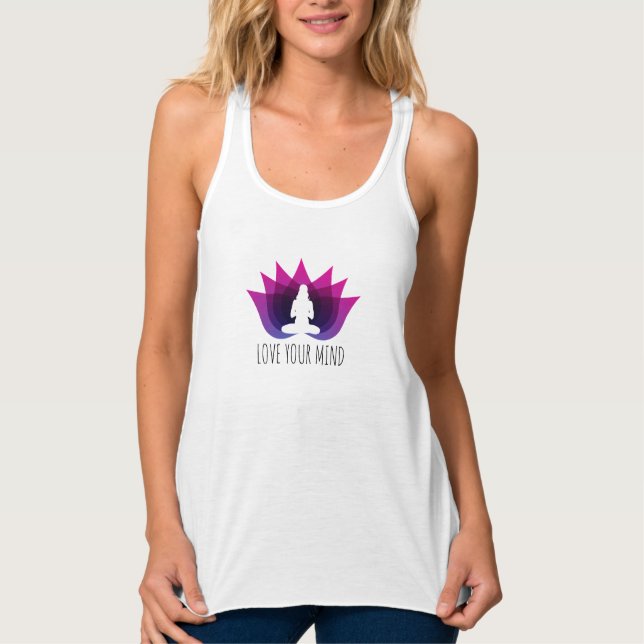 Regata ADORA SUA MENTE Yoga T-shirt (Frente)