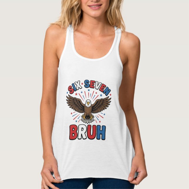 Regata Águia Patriótica Seis Sete Bruh Design Vector_1 (Frente)