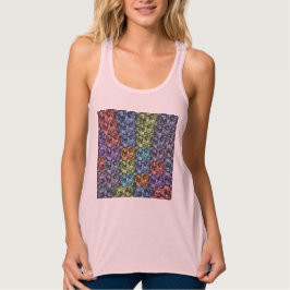 Regata Ajustado Slim Floral Superior - Multicolorido