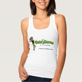 Regata ajustado ​ Slim Racerback CCF Logotipo da campainh