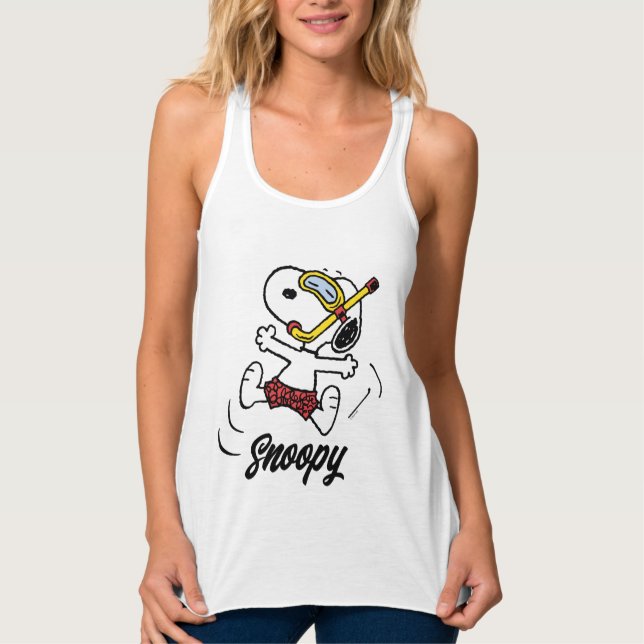 Regata Amendoins | Snoopy Scuba Diver (Frente)