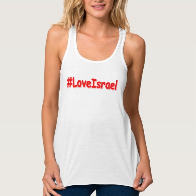 Regata "#AmoIsrael" Design Encantador. Compre Agora (Frente)