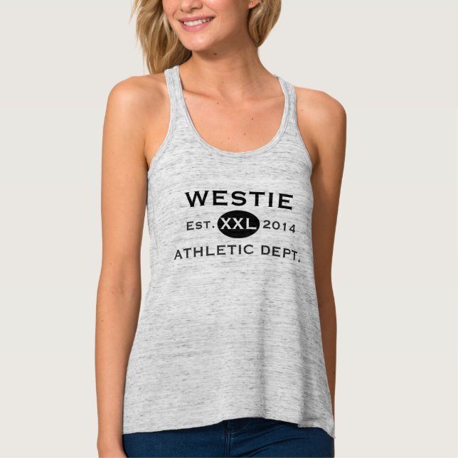 Regata Atletismo de Westie (Frente)