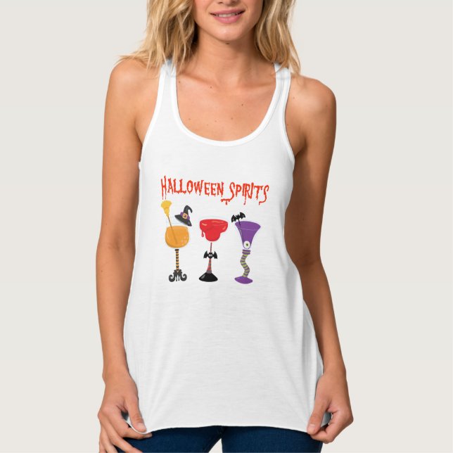 Regata Bebidas Alcoólicas para Coquetéis de Halloween (Frente)
