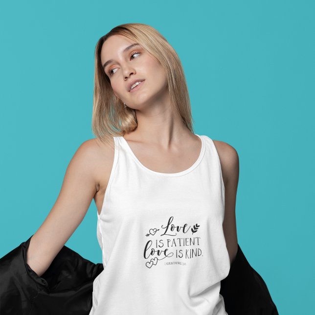 Regata Bíblia Inspiradora Cotação branca Superior Mulher (Criador carregado)