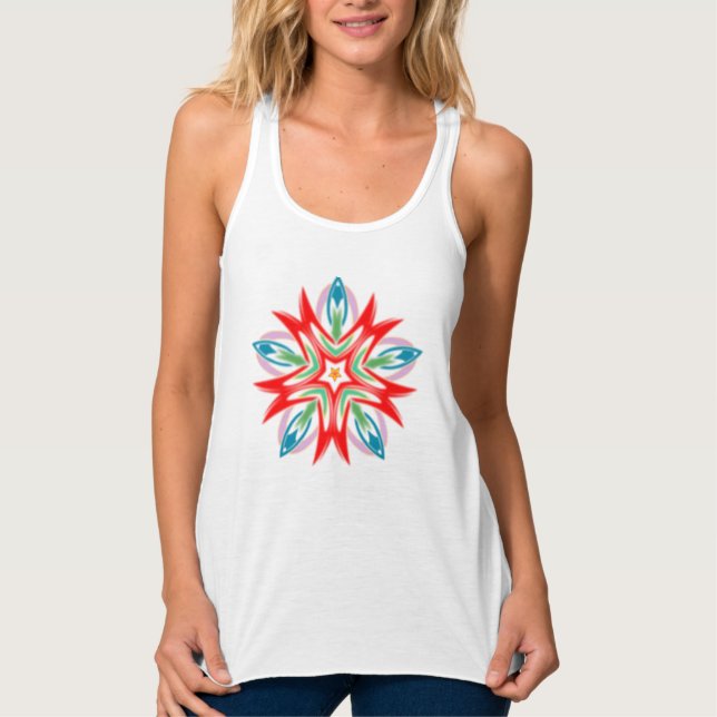 Regata blume fantasy color vermelho azul verde (Frente)