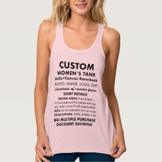 Regata Blusa Feminina Personalizada Rosa Suave