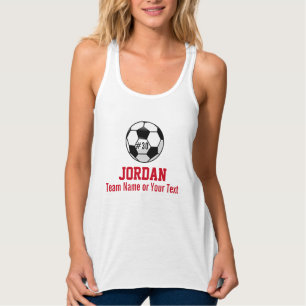 Regata Bola de futebol personalizada com nome e número d