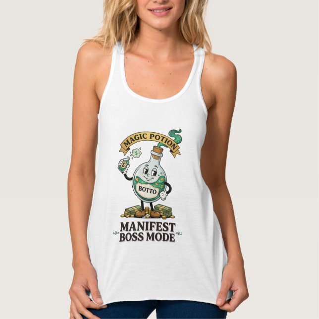 Regata Botto Manifest Boss Mode Retro 1930s Cartoon Potio (Frente)