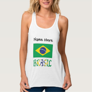 Regata Brasil Bandeira Brasil Personalizado
