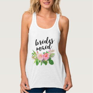 Regata Bridesmaid Chic Watercolor Floral