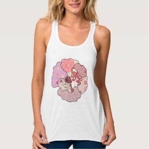 Regata bunter Mohn Tank Topo