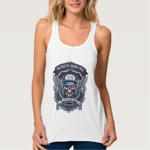 Regata Caminhão Monstro Patriótico 1776 Off Road Skull Pe